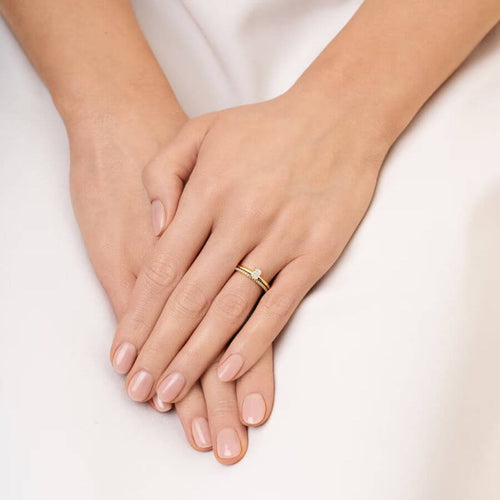 Efva Attling Emerald Star Timanttisormus 13-101-02413