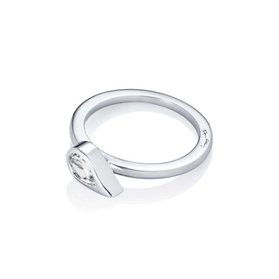 Efva Attling Sparkle Of Life Valkoinen Sormus 13-100-02447
