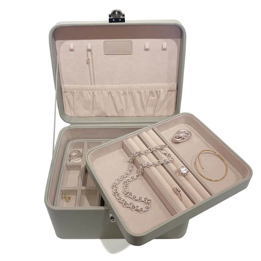 Efva Attling Treasure Box Large Taupe Korurasia 41-104-02108