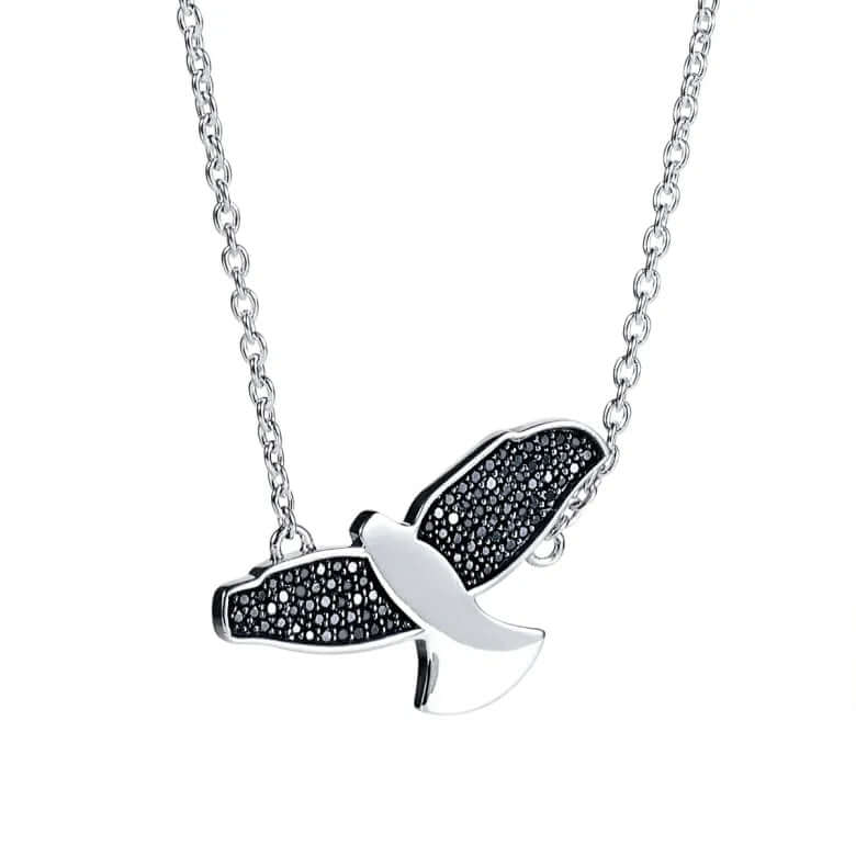 Efva Attling Black Bird kaulakoru 10-100-02068