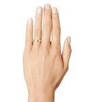 Efva Attling Half Round & Stars On Side Timanttisormus 13-101-00598