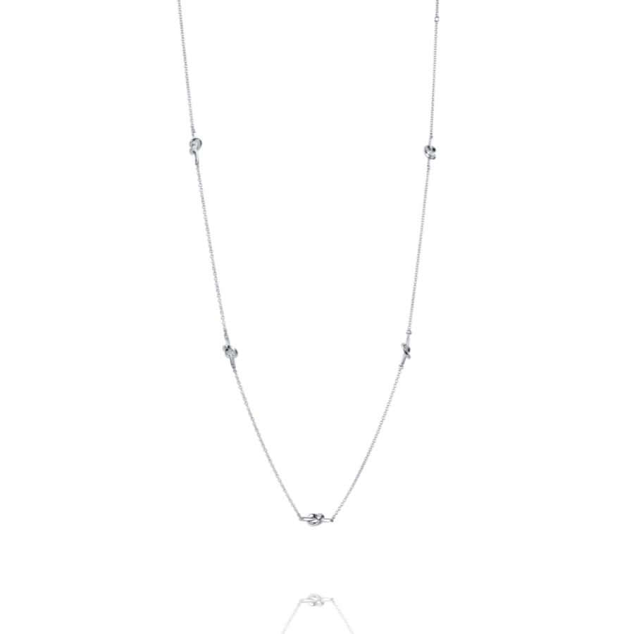 Efva Attling Love Knot Long Kaulakoru 10-100-02172