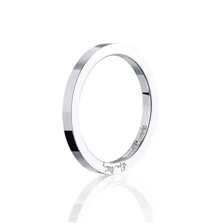 Efva Attling Plain & Signature Thin Ring Sormus 13-101-01048