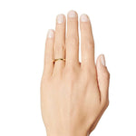 Efva Attling Plain & Signature Thin Ring Sormus 13-101-01048