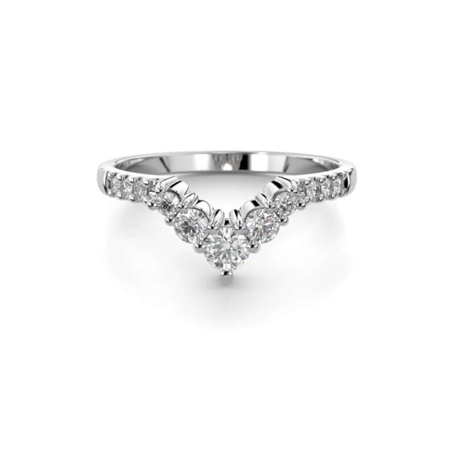 Festive Juliette Side timanttisormus 676-021