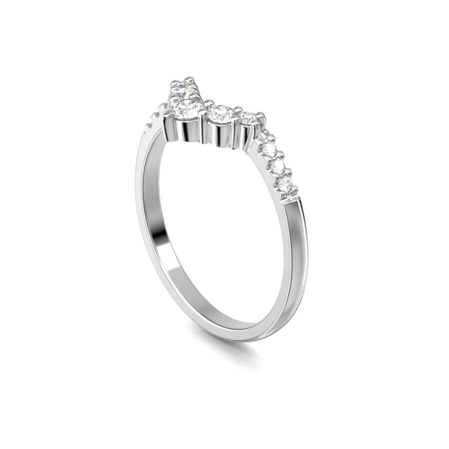 Festive Juliette Side timanttisormus 676-021