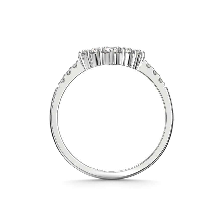Festive Juliette Side timanttisormus 676-021