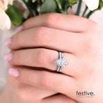 Festive Juliette Side timanttisormus 676-021