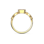 Festive Rosette Petite Timanttimorganiittisormus 653-066
