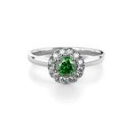 Festive Isabella Green Timanttisormus 594-042G