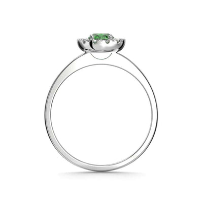 Festive Isabella Green Timanttisormus 594-042G
