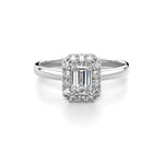 Festive Serena Halo Timanttisormus 722-064