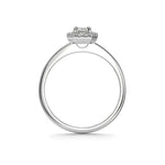 Festive Serena Halo Timanttisormus 722-064
