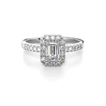 Festive Serena Halo Timanttisormus 723-074