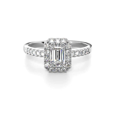 Festive Serena Halo Timanttisormus 723-074