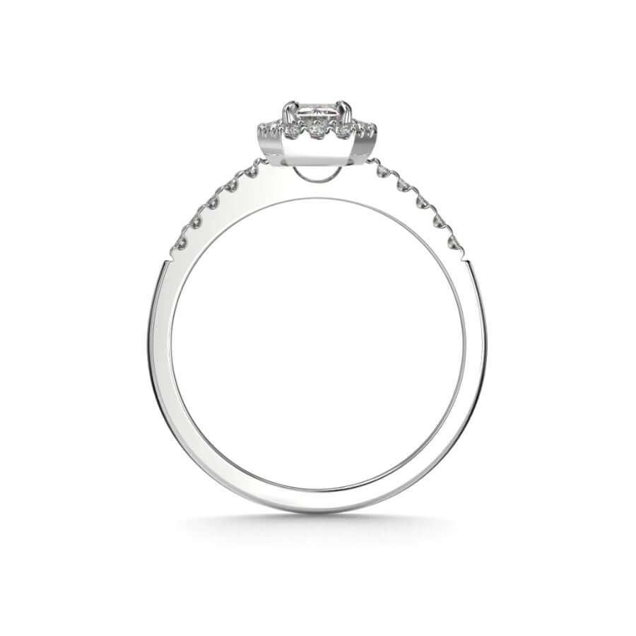 Festive Serena Halo Timanttisormus 723-074