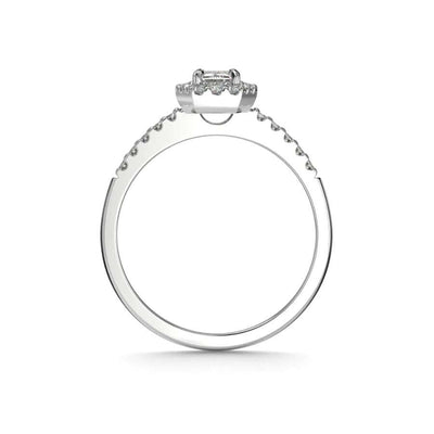 Festive Serena Halo Timanttisormus 723-074