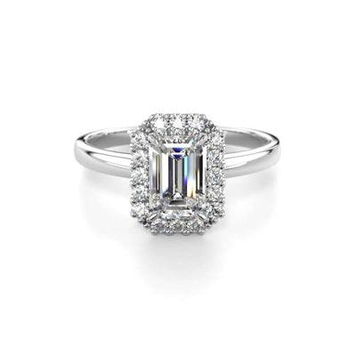 Festive Serena Halo Timanttisormus 724-116