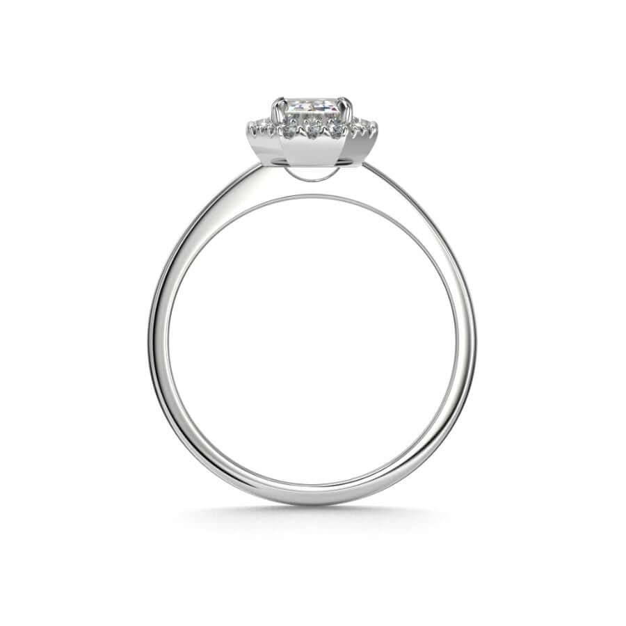 Festive Serena Halo Timanttisormus 724-116