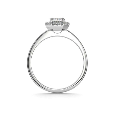Festive Serena Halo Timanttisormus 724-116