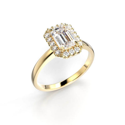 Festive Serena Halo Timanttisormus 724-116