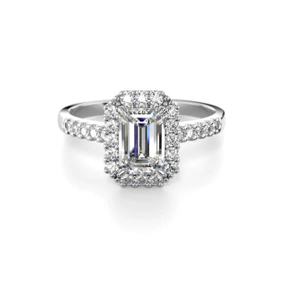 Festive Serena Halo Timanttisormus 725-126