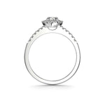 Festive Selena Halo Timanttisormus 727-074