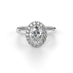 Festive Selena Halo Timanttisormus 728-118