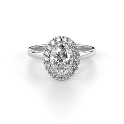 Festive Selena Halo Timanttisormus 728-118