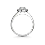 Festive Selena Halo Timanttisormus 728-118