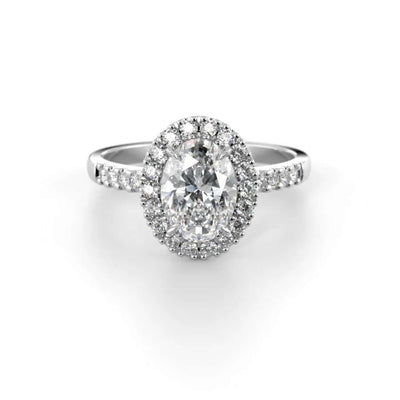 Festive Selena Halo Timanttisormus 729-126