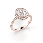 Festive Selena Halo Timanttisormus 729-126