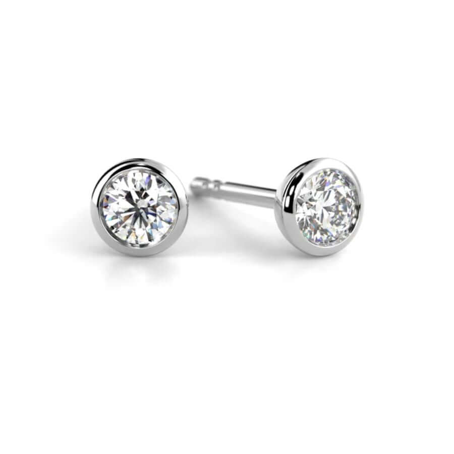 Festive Aurea Bezel Timanttikorvakorut 739-020