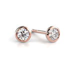Festive Aurea Bezel Timanttikorvakorut 739-020