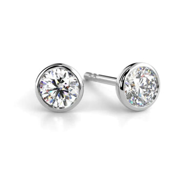 Festive Aurea Bezel Timanttikorvakorut 739-040
