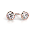Festive Aurea Bezel Timanttikorvakorut 739-040