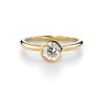 Festive Bezel Siro Round Timanttisormus 741-050