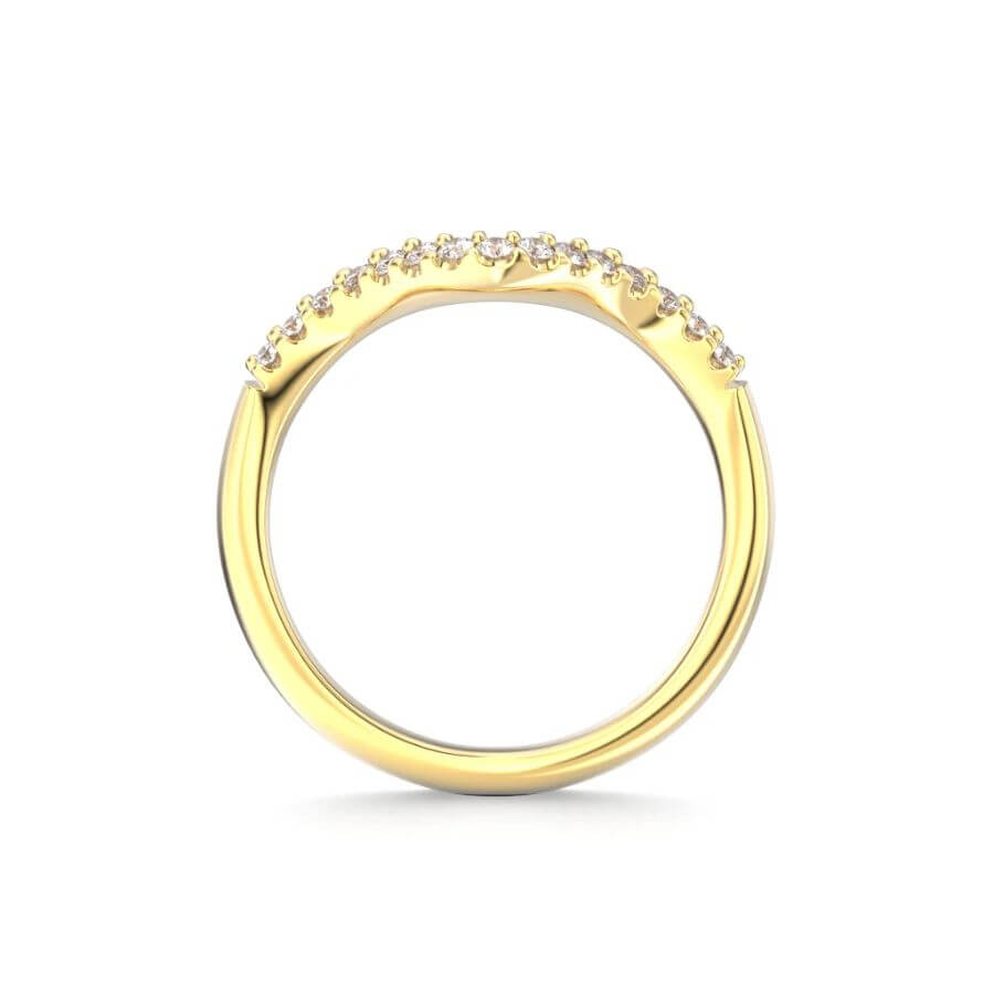 Festive Aurea Side Petite Timanttisormus 747-015