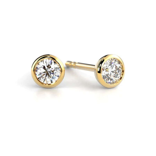 Festive Aurea Bezel Timanttikorvakorut 739-020