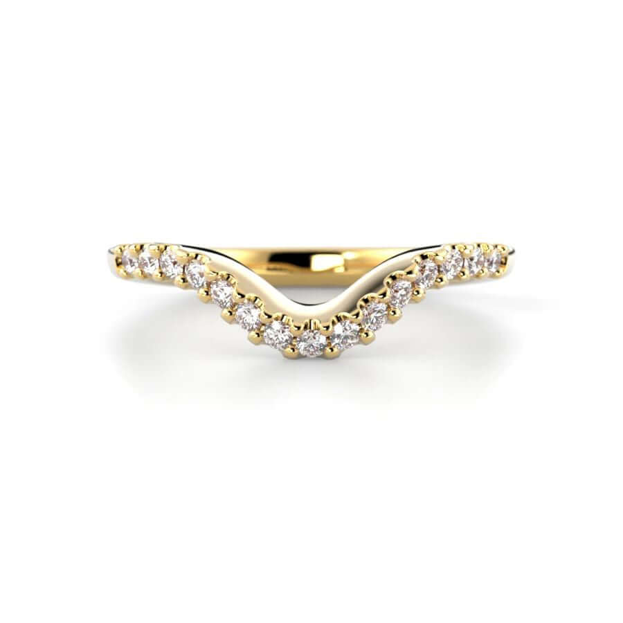 Festive Aurea Side Petite Timanttisormus 747-015