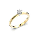 Festive Classic 23 Timanttisormus 686-020