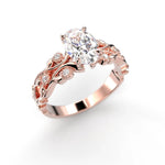 Festive Feeniks Twin Oval Timanttisormus 752-106