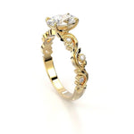 Festive Feeniks Lux Oval Timanttisormus 754-106