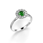 Festive Isabella Green Timanttisormus 594-042G