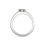 Festive Nadja Bloom Green Timanttisormus 691-017G