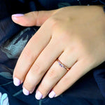 Festive Nadja Pink Timanttisormus 650-018P