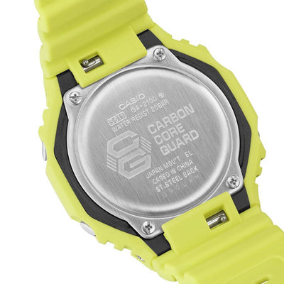 Casio G-Shock Tone on Tone Yellow GA-2100-9A9ER