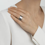 Georg Jensen Fusion kolme osainen sormus 