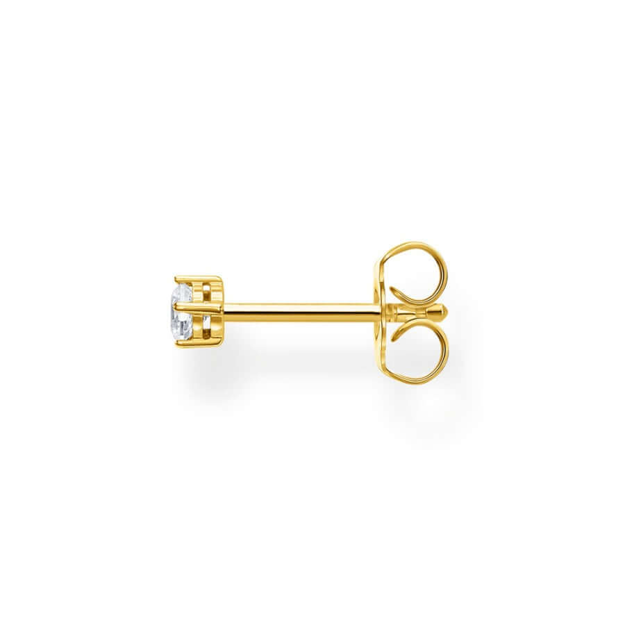 Thomas Sabo Single Ear Stud White Stones H2135-414-14