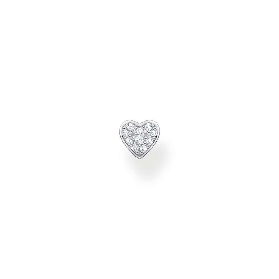 Thomas Sabo Single Ear Stud Heart Pavé korvakoru H2145-051-14